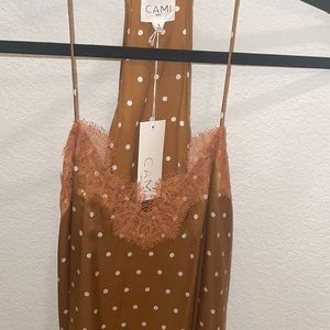 Cami NYC size small silk tank NWT